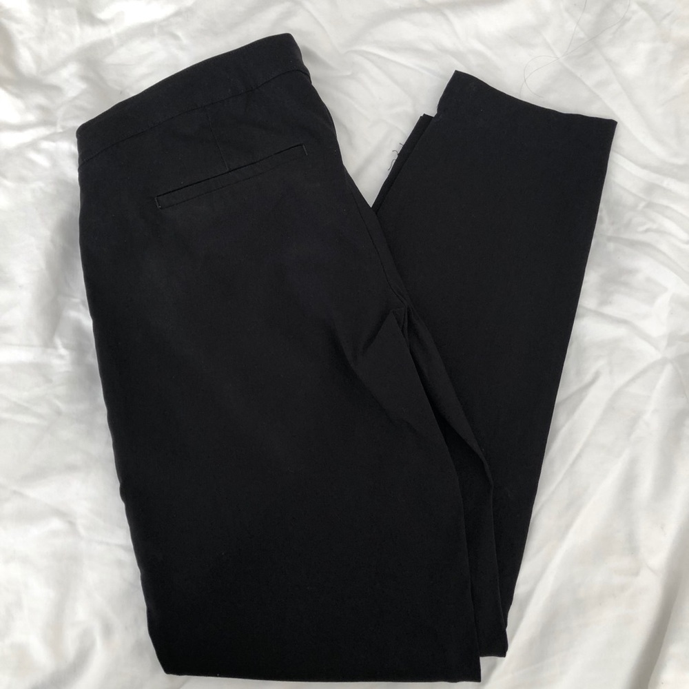 Slim Cut BlackMaternity Pants